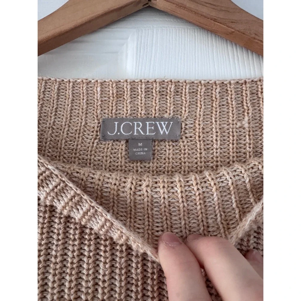 J. Crew Knitted‎ Scoop Neck Sweater Y2K Casual